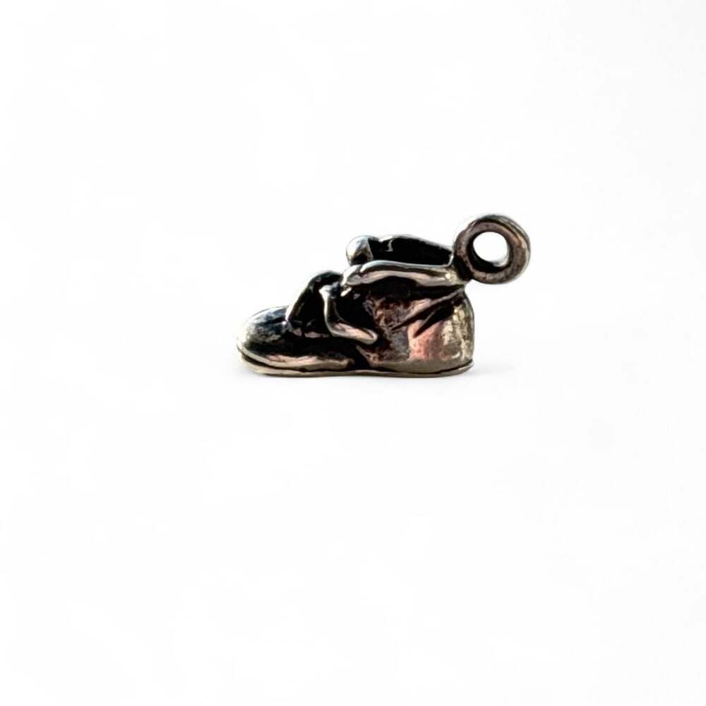 Vintage Sterling Silver 925 Baby Shoe Charm
